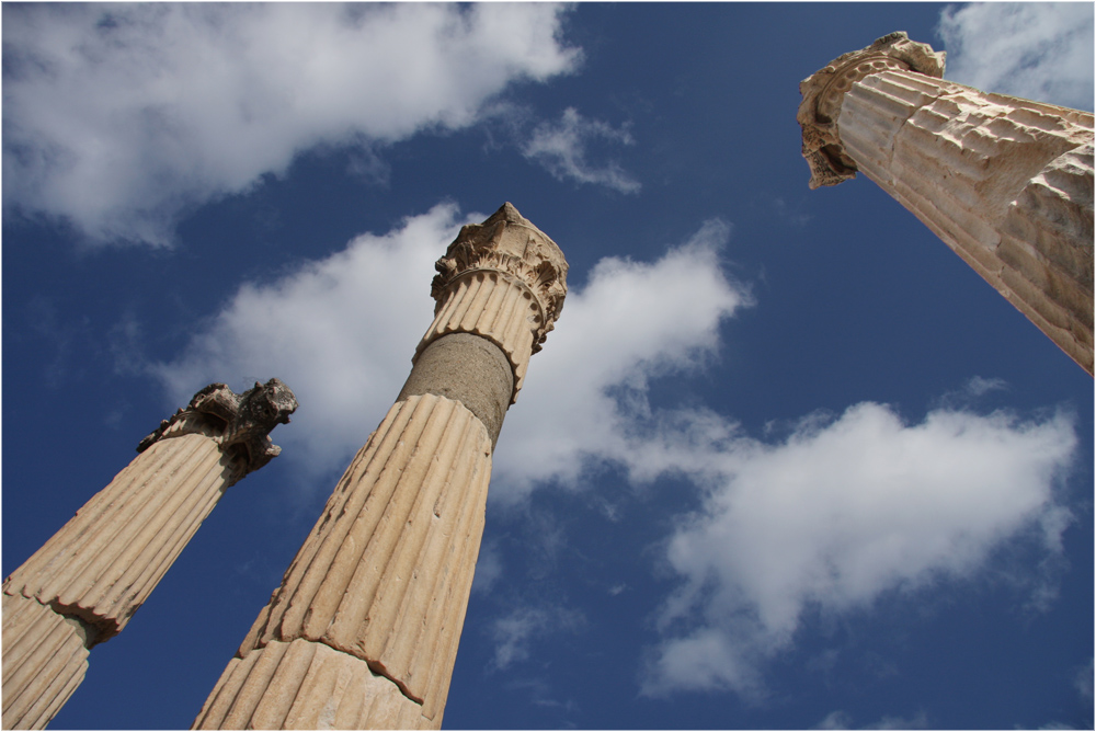 Säulen in Ephesus