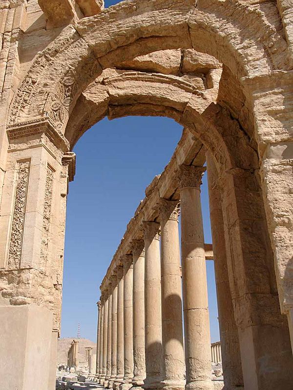 Säulen in Palmyra