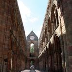 Säulen von Jedburgh Abbey