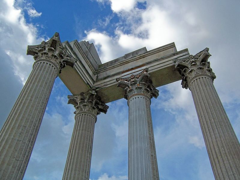 Säulen von Rom ...