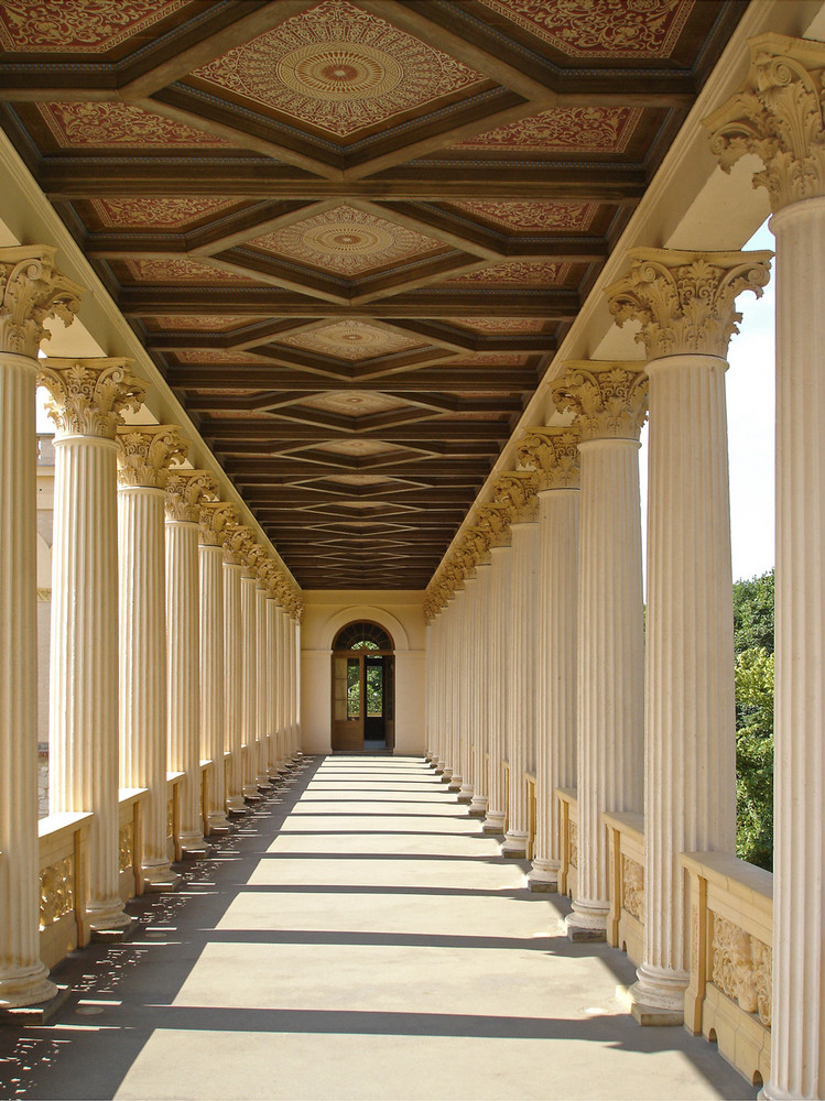 Säulengang auf dem Belvedere in Potsdam