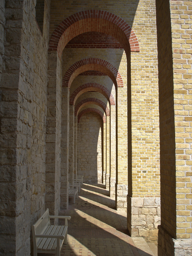 Säulengang im Belvedere in Potsdam