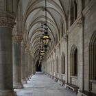 Säulengang im Rathaus Wien