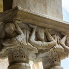 Säulenkapitell im Kreuzgang des Doms von Cefalù (1)