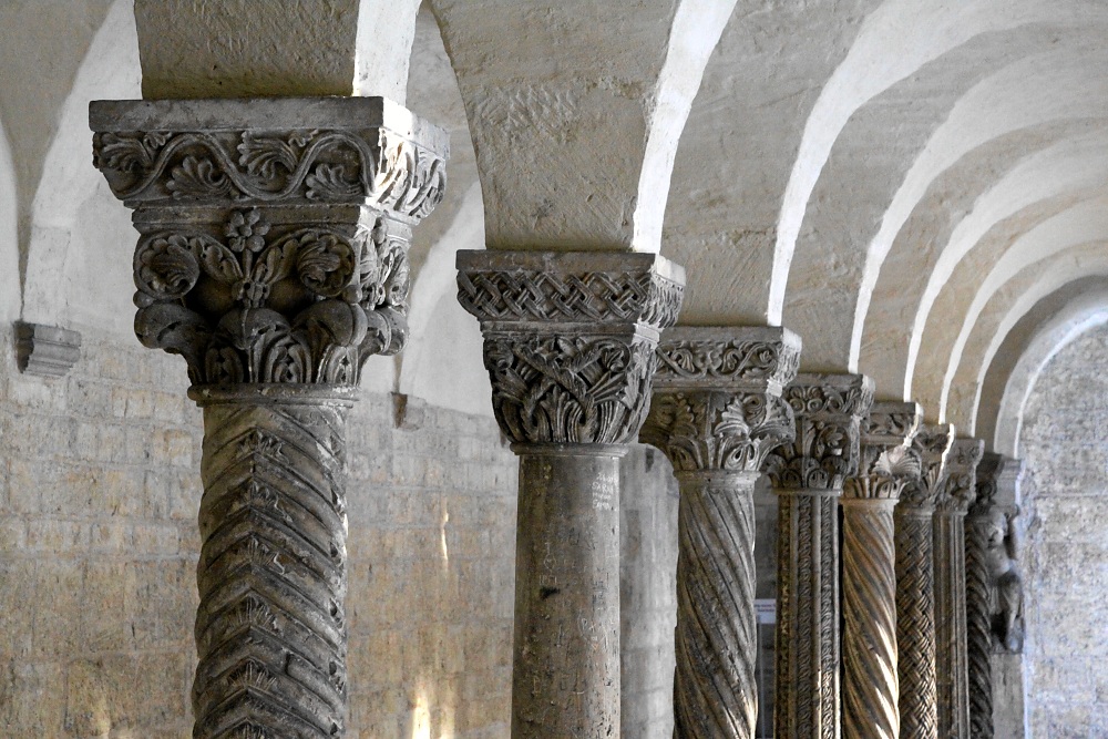 Säulenkapitelle im Kreuzgang Kaiserdom Königslutter