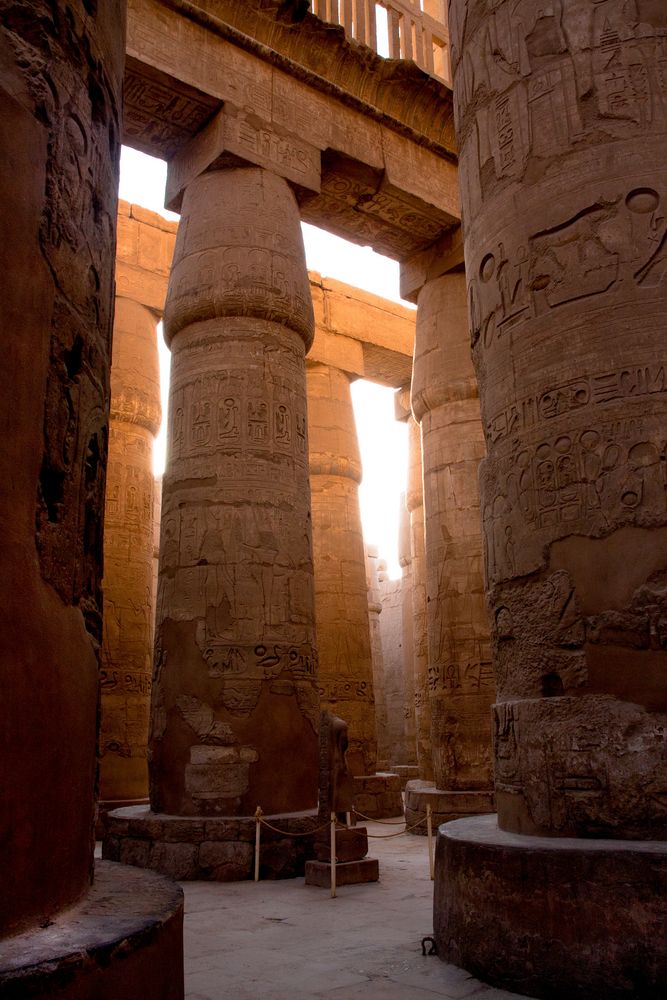 säulensaal karnak-tempel (luxor)