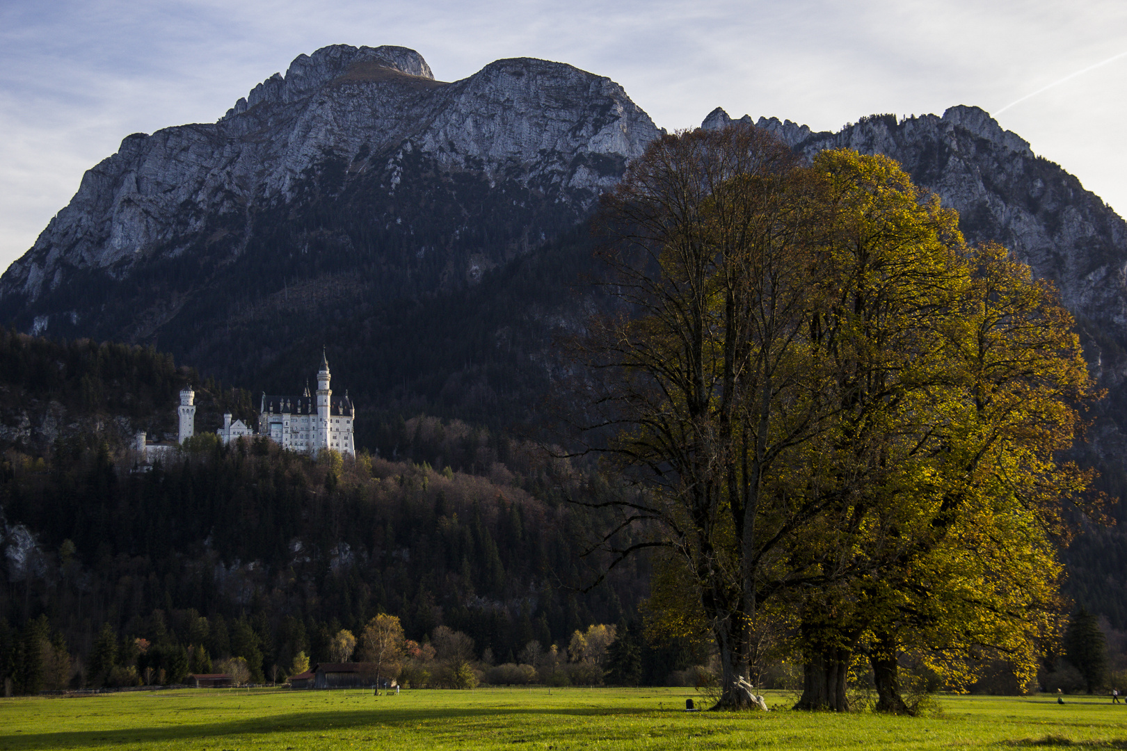 Säuling (2.047 m) mit Schloss Neuschwanstein