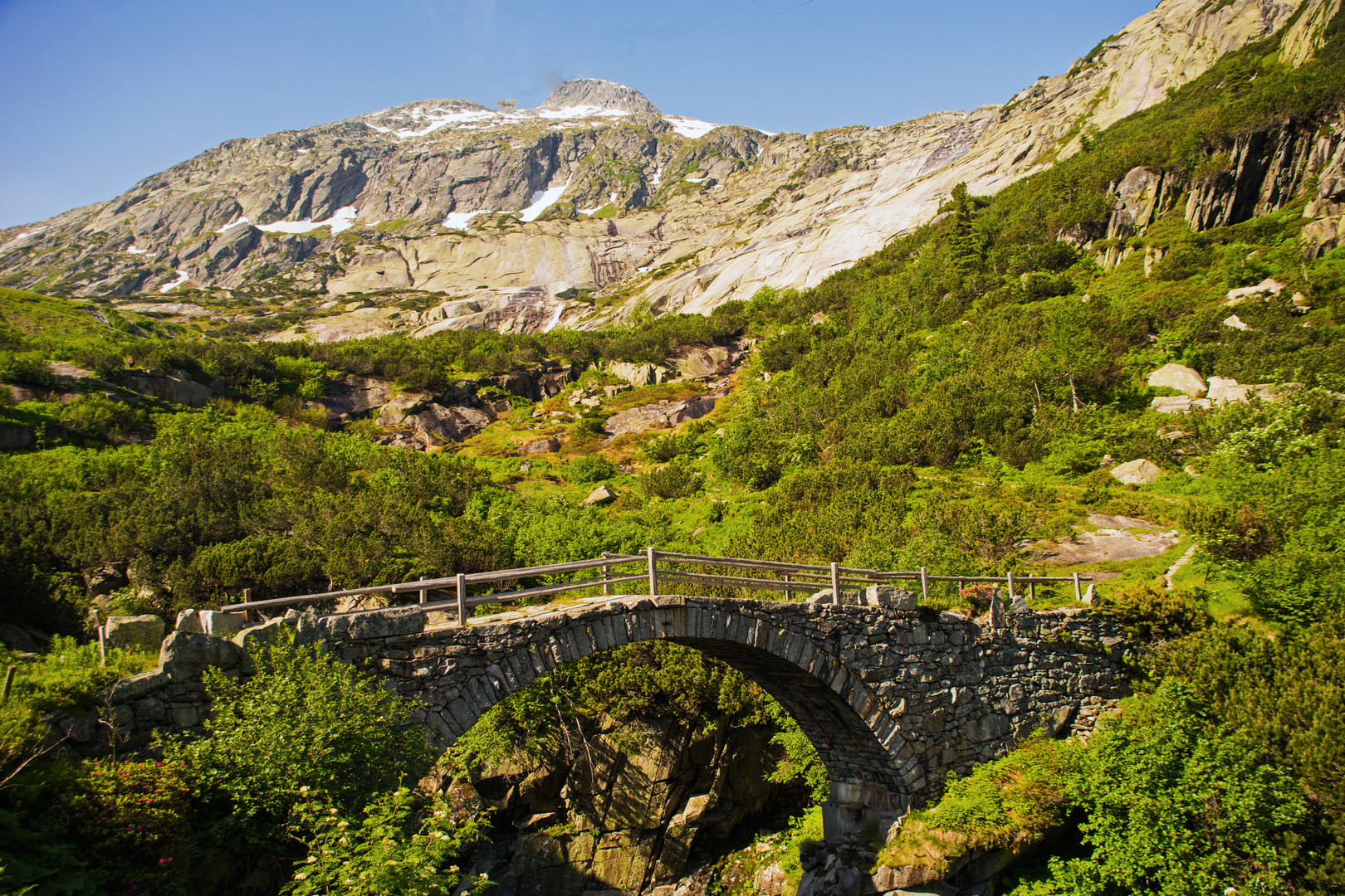 Säumerweg am Grimselpass...