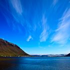 Ísafjörður, Westfjorde, Island.