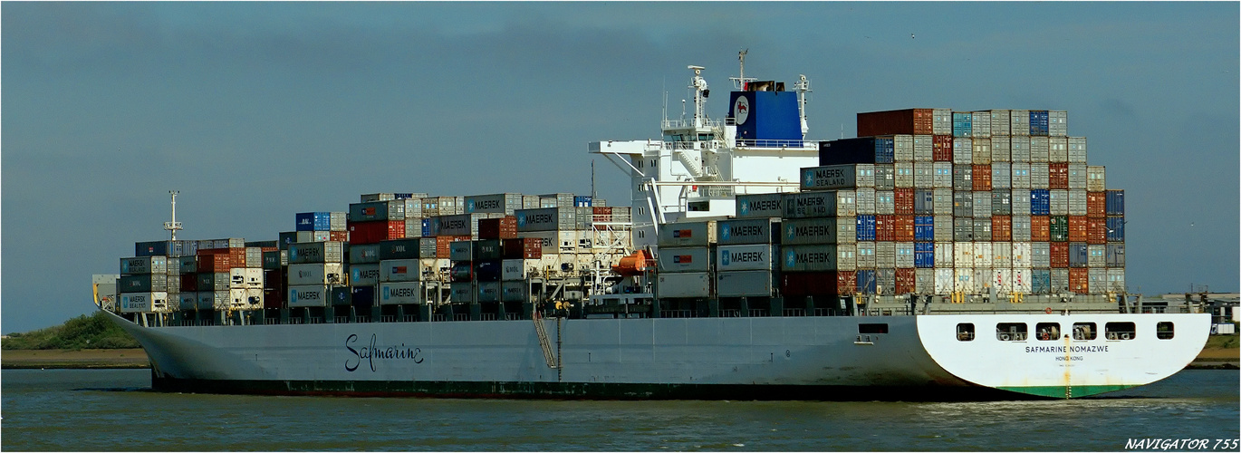 SAFMARINE NOMAZWE / Container Ship, / Rotterdam