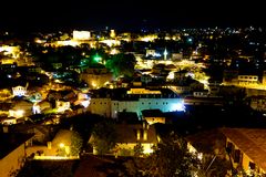 Safranbolus Altstadt in der Nacht