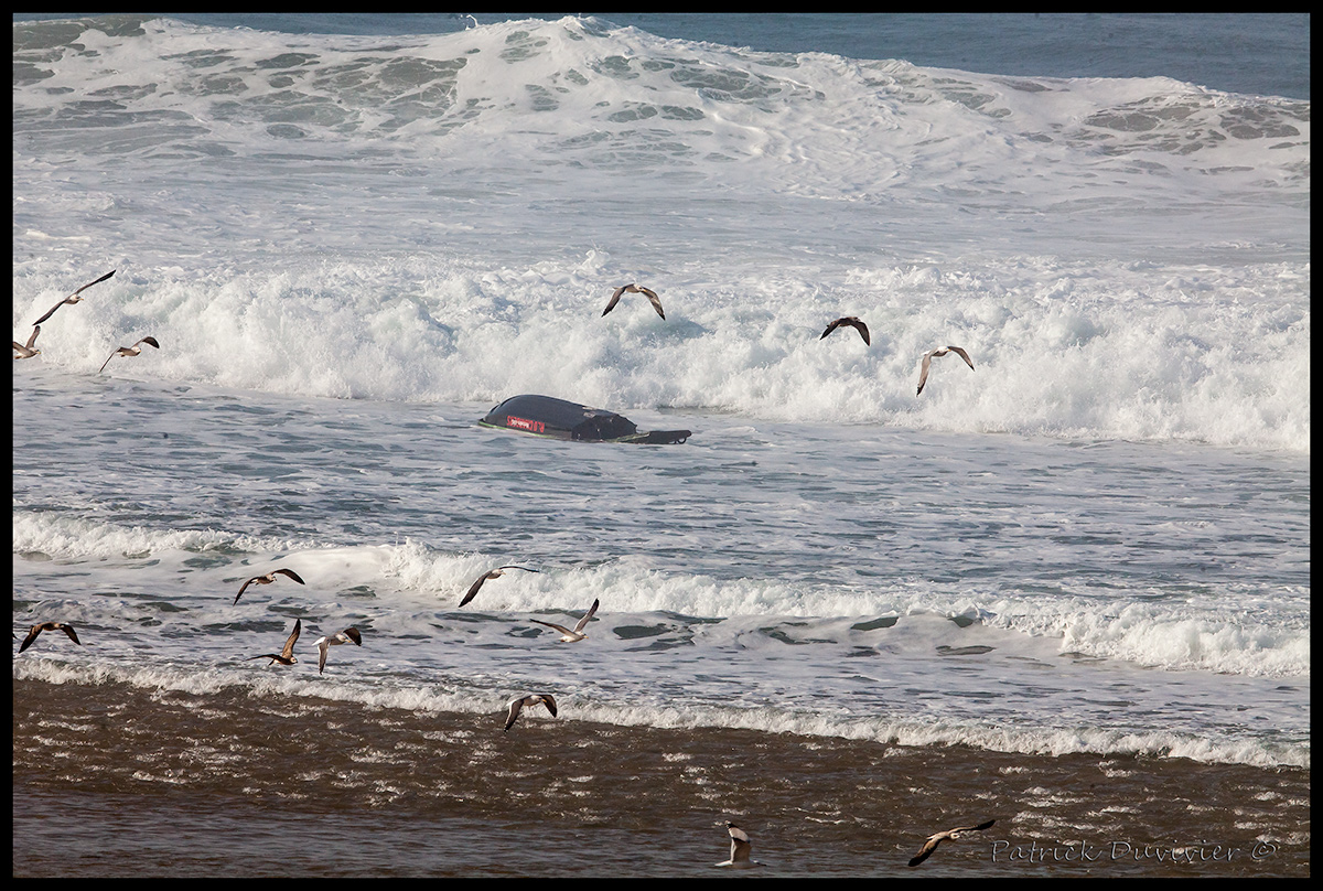 Saga des Jetskis à Nazaré...la chute!