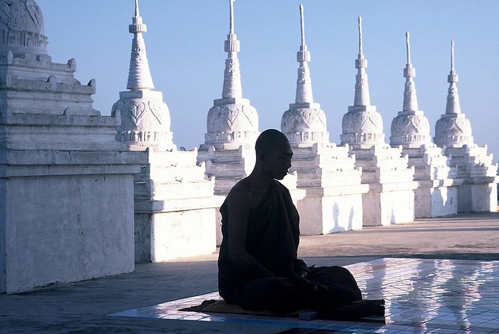 Sagaing Hills in der Nähe von Mandalay