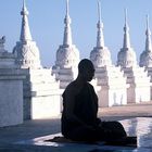 Sagaing Hills in der Nähe von Mandalay