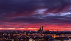 sagenhaft brennender Himmel über Regensburg (PartII)