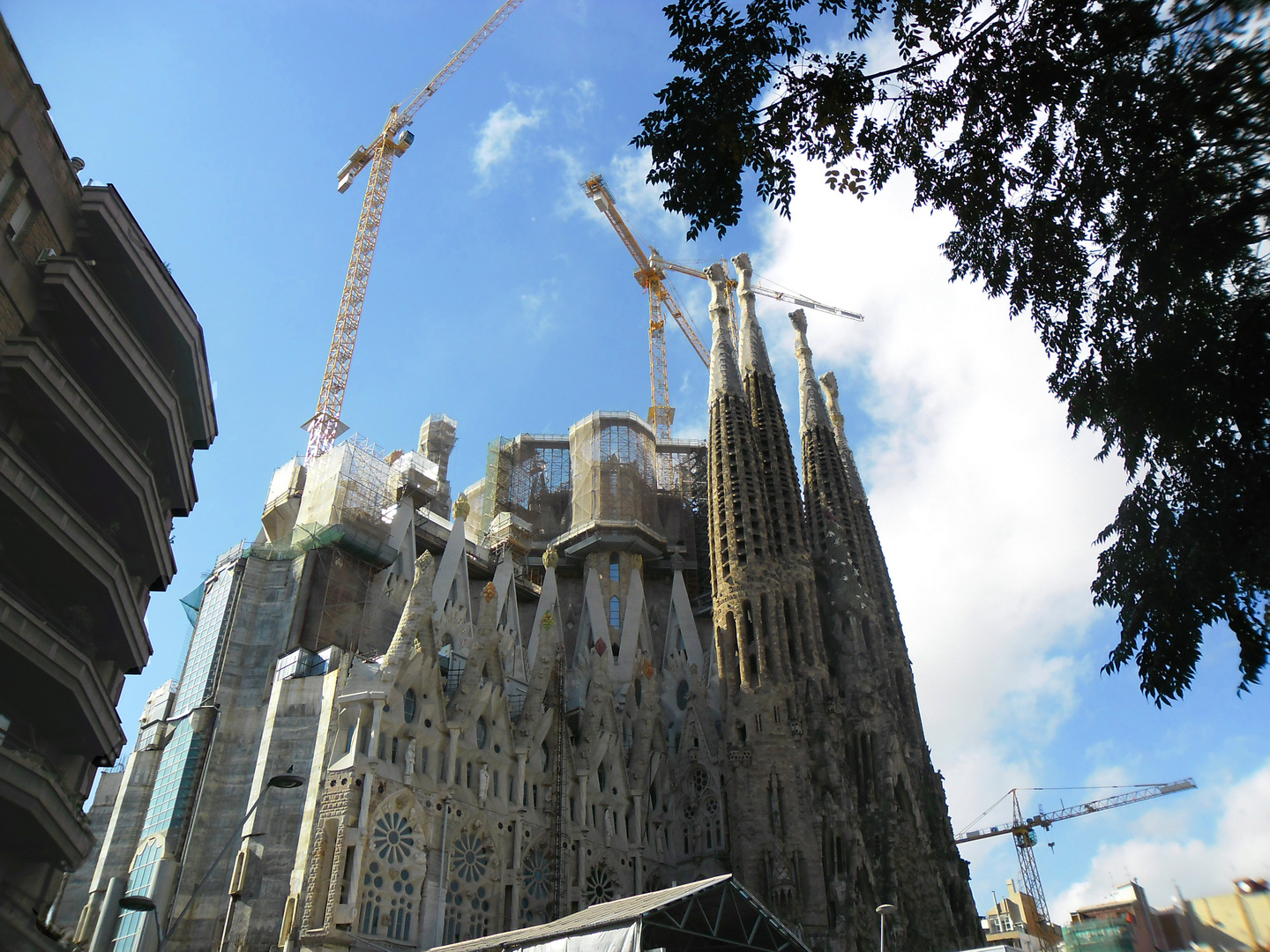 Sagrada Familia Aufbau