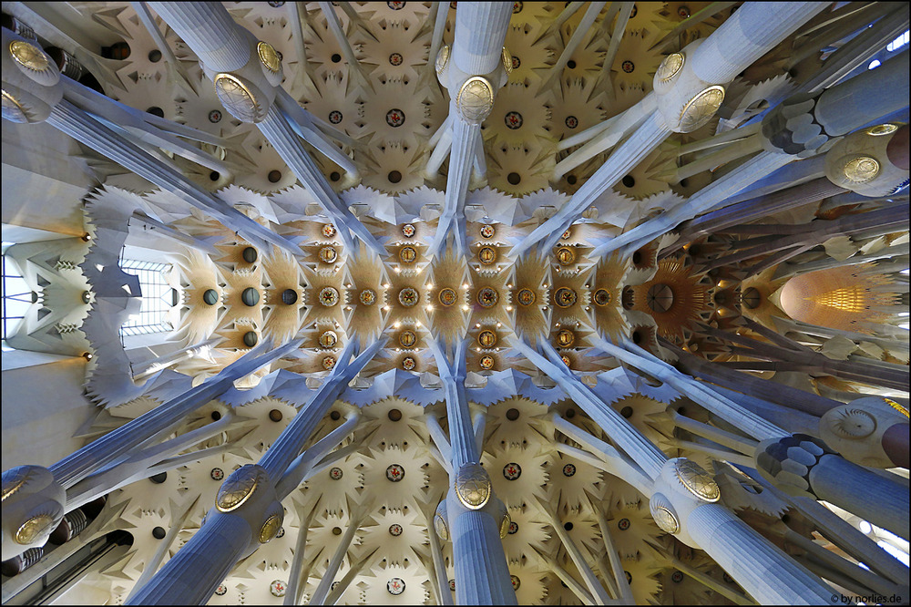 Sagrada Familia - Decke