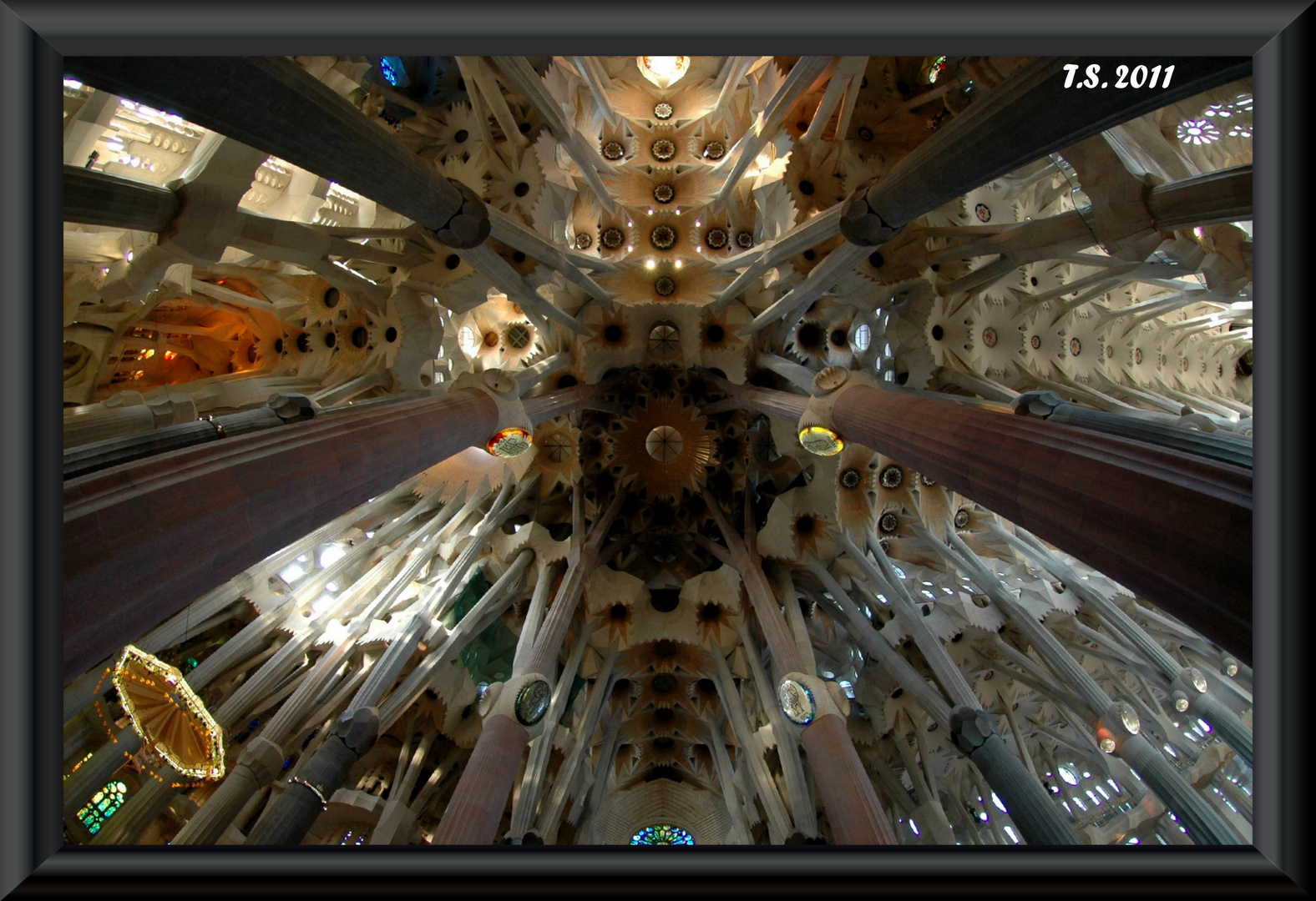 Sagrada Familia - Deckenpanorama