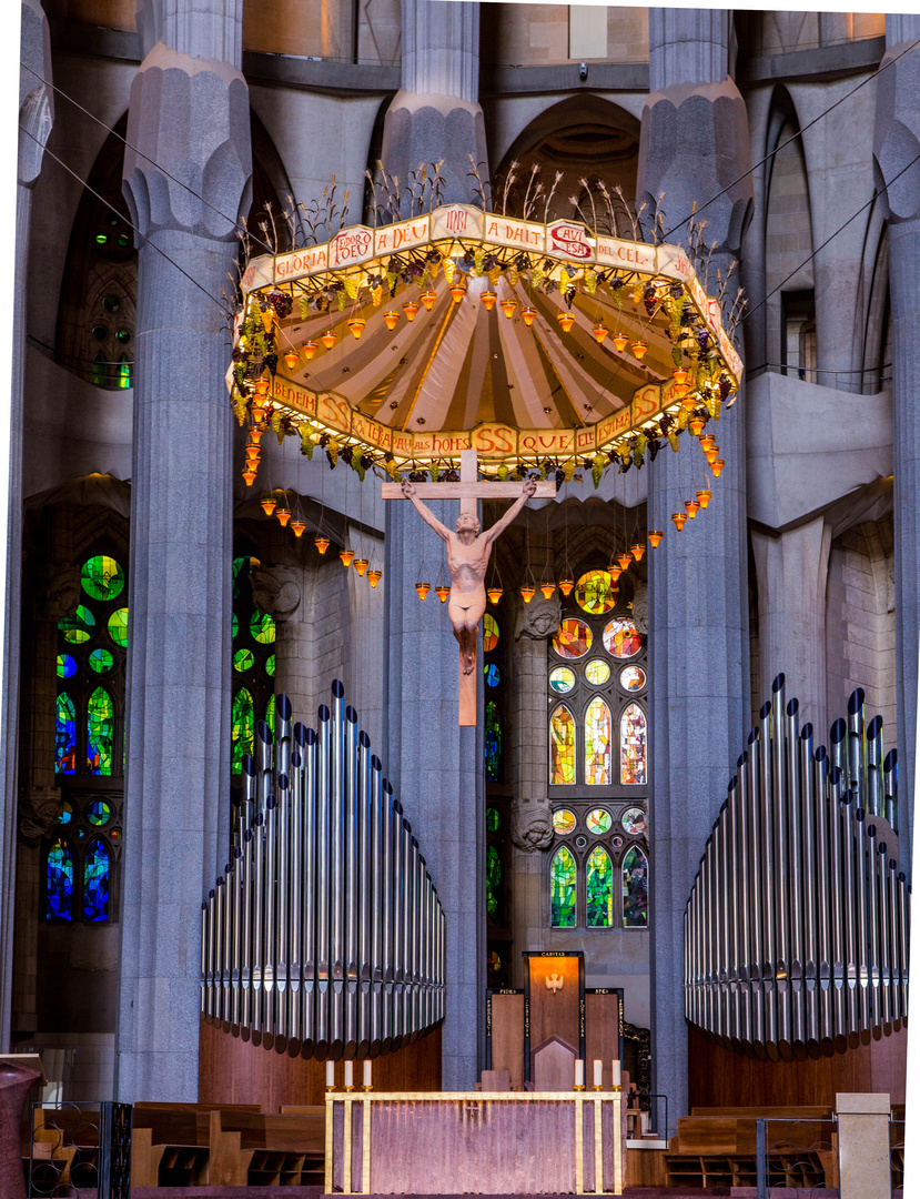 Sagrada Familia - der Altar