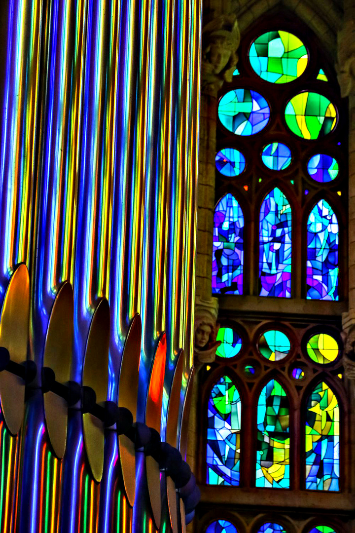 Sagrada Familia - Farbenspiel