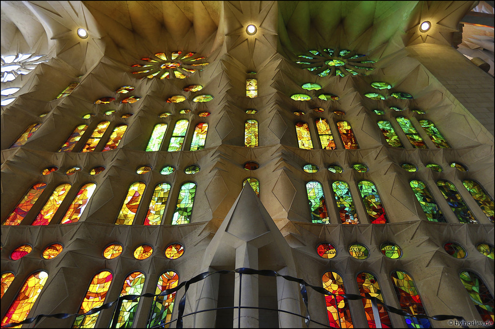 Sagrada Familia - Glasfassade