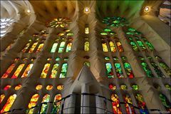 Sagrada Familia - Glasfassade