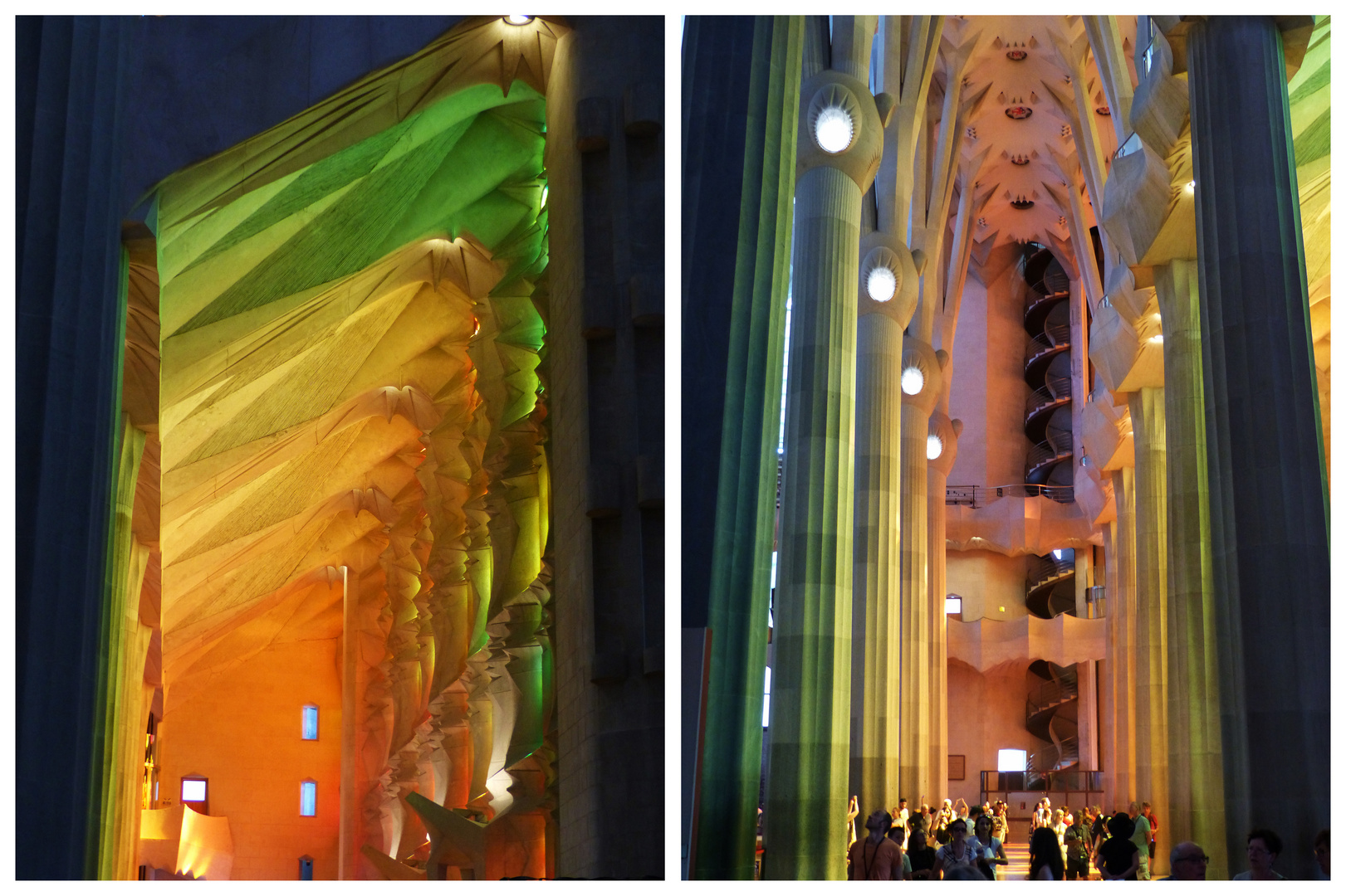 Sagrada Familia in einem besonderen Licht