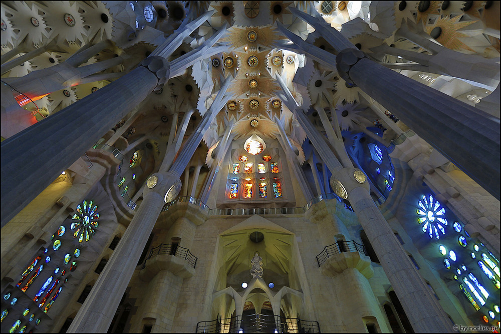 Sagrada Familia - Innenraum