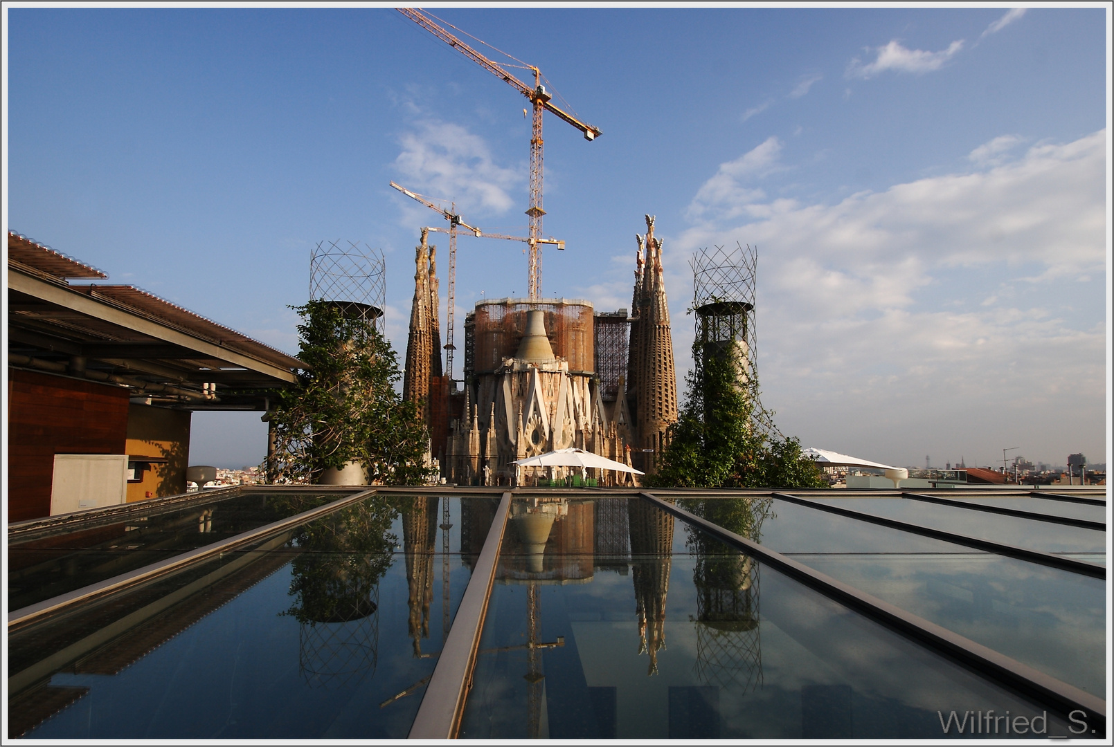 Sagrada Familia - noch eine Spiegelung