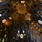 Sagrada Família - staunender Blick nach oben