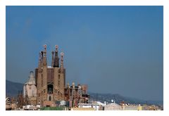 SAGRADA Familia von Casa Mila aus