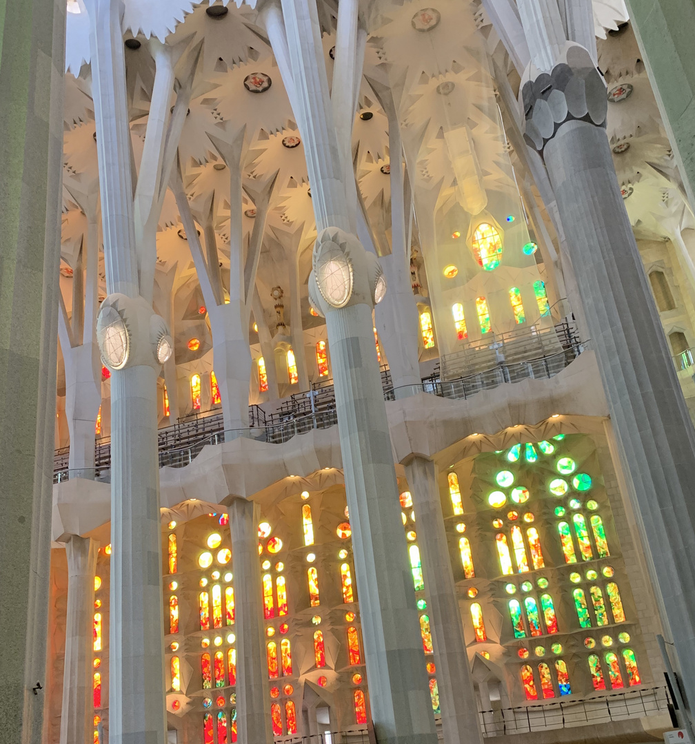 Sagrada Familia wunderschön! Sooo imposant!