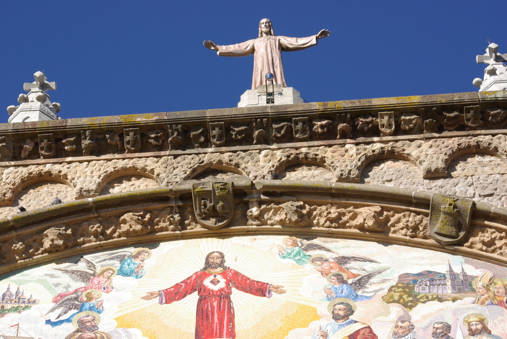 Sagrado Corazon del Tibidabo en Barcelona