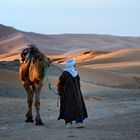 Sahara bei Sonnenaufgang