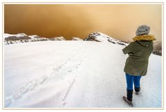 Sahara besucht Alpen No 2