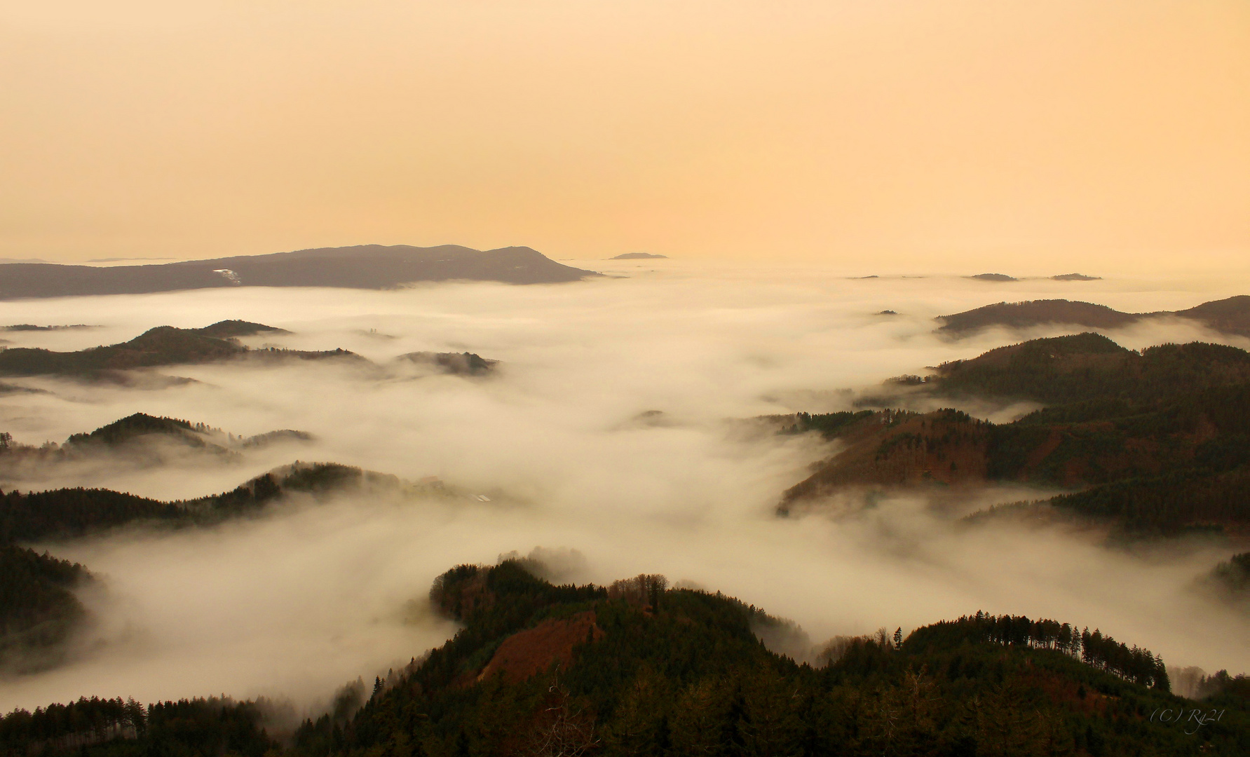  sahara sand über dem schwarzwald