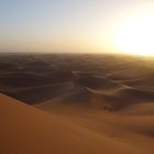 Sahara Sonnenuntergang