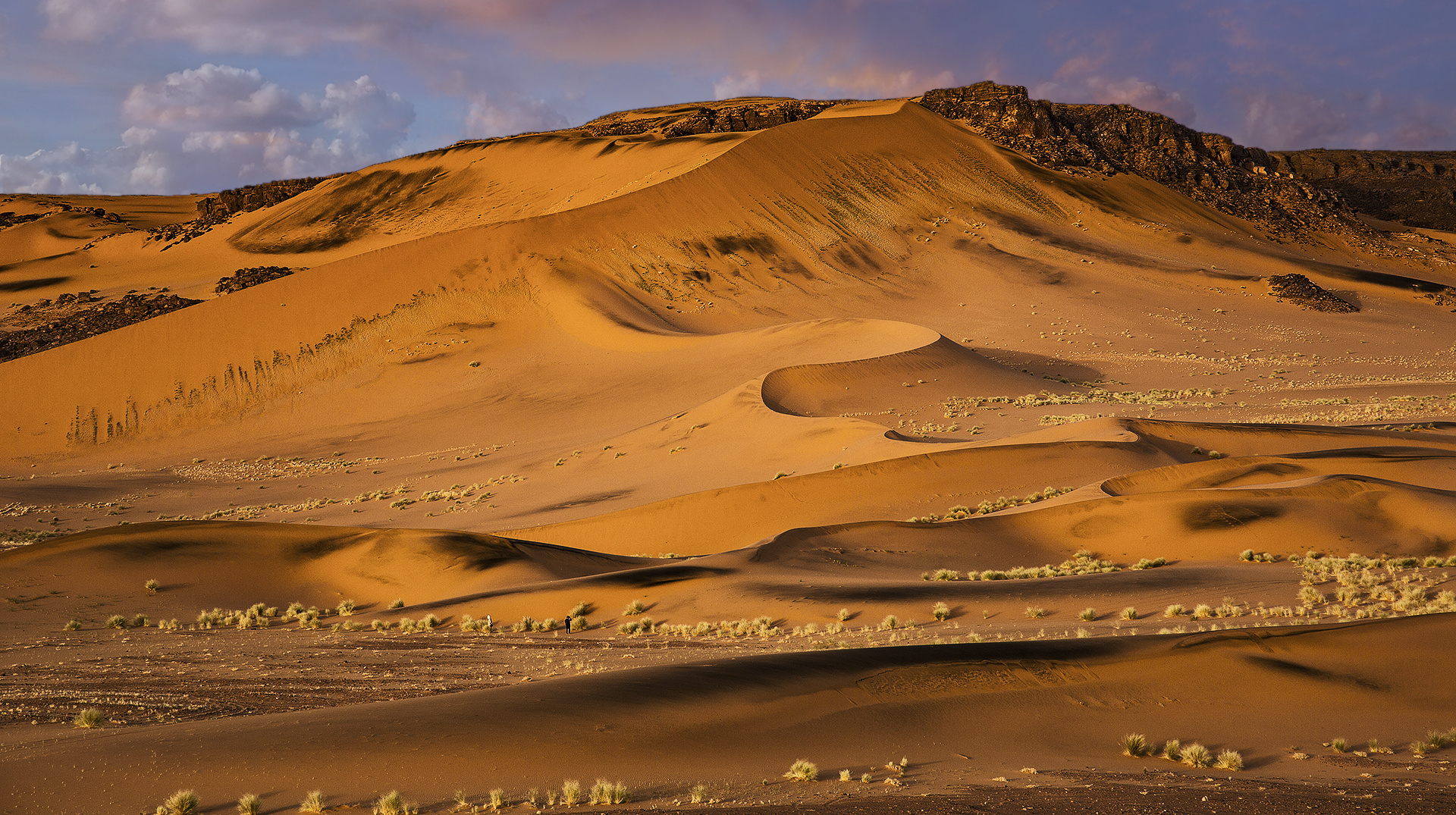 Sahara "Sonnenuntergang"