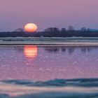 Sahara sunset / Sonnenuntergang