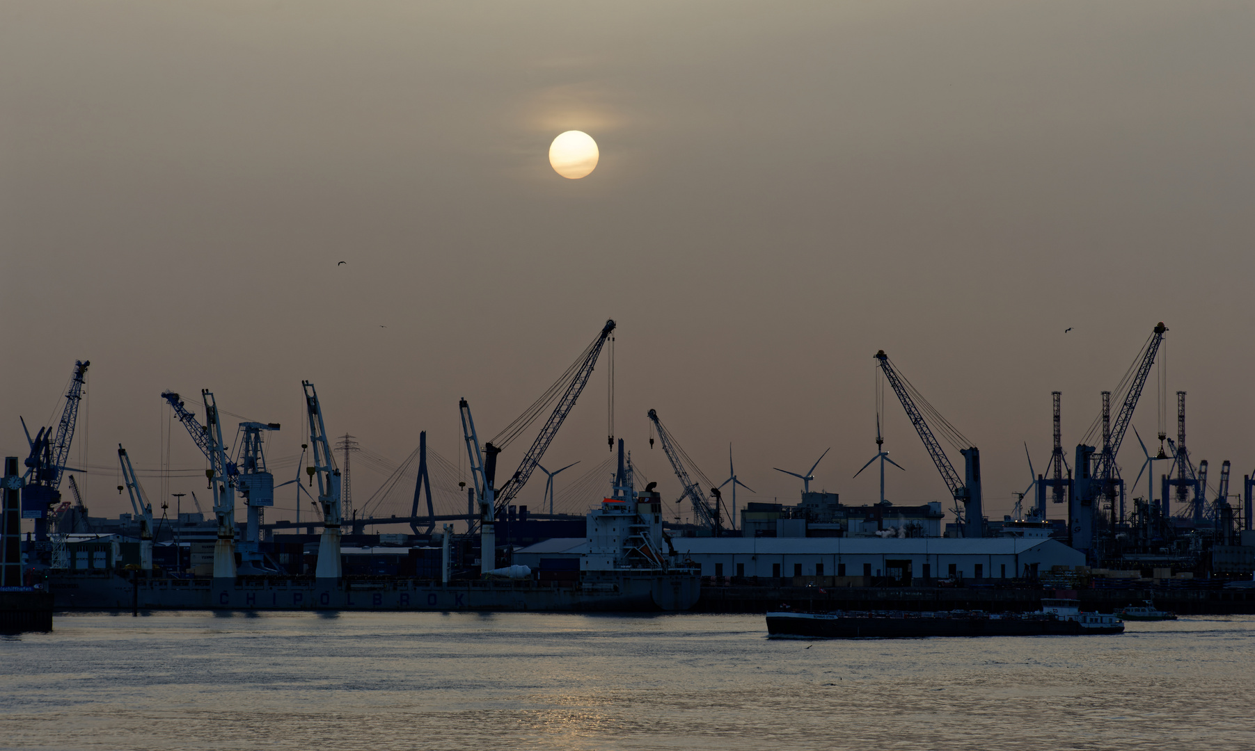 Sahara über Hamburg I