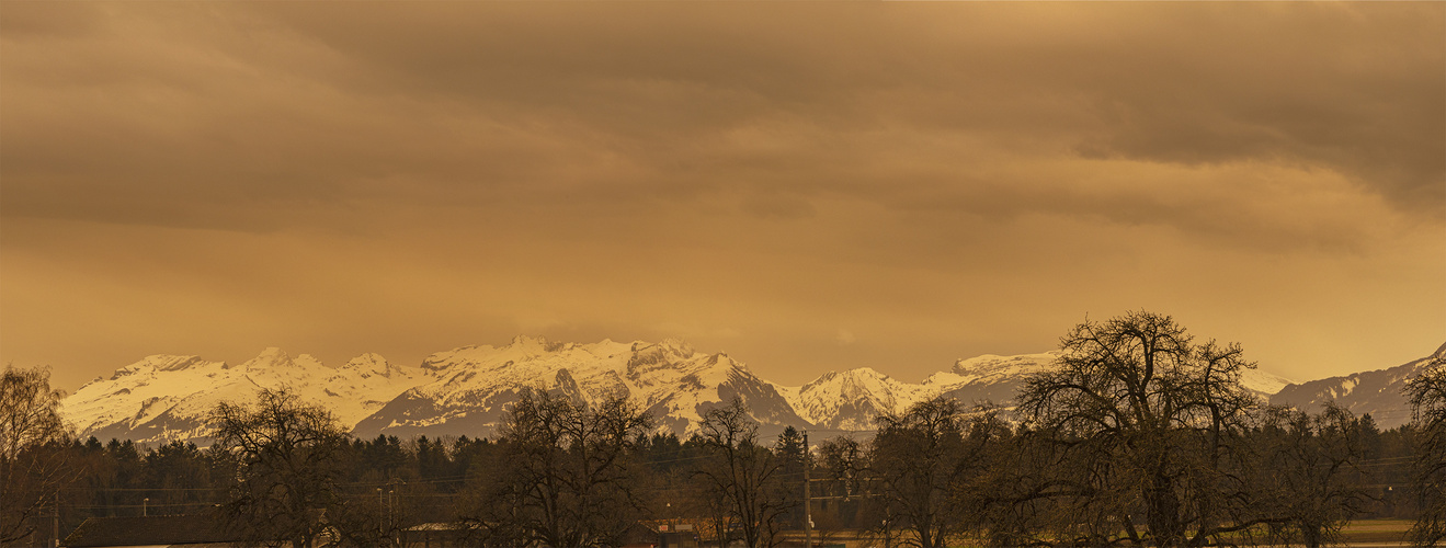 Saharasand in Vorarlberg