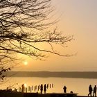 Saharastaub am Starnberger See