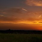 Saharastaub Sonnenuntergang gestern Abend vor meiner Haustür...noch einen Tipp... 