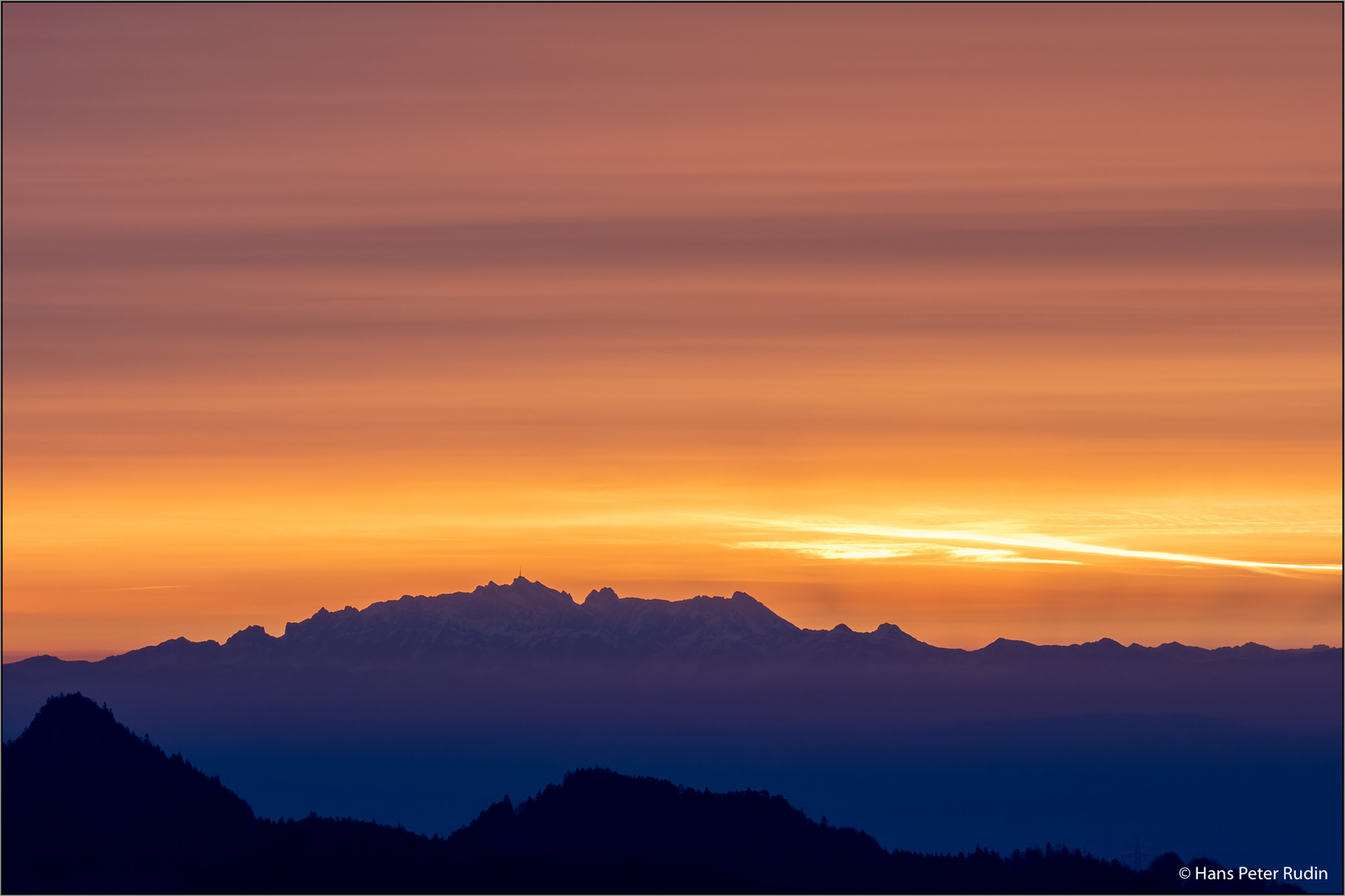 Saharastaub über der Schweiz