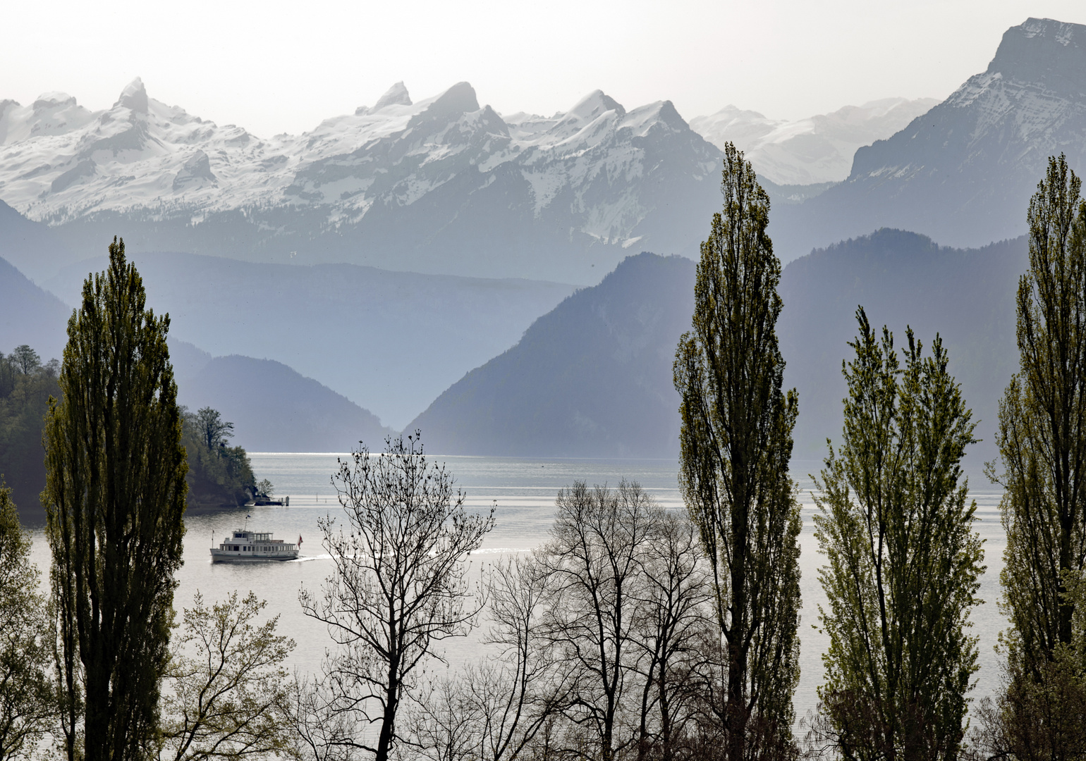 Saharastaub über der Zentralschweiz