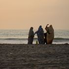 Saharaui Frauen im Abendlicht