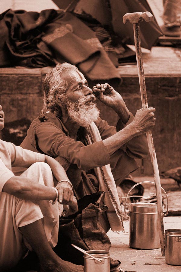 Sahdu am Durbar Square