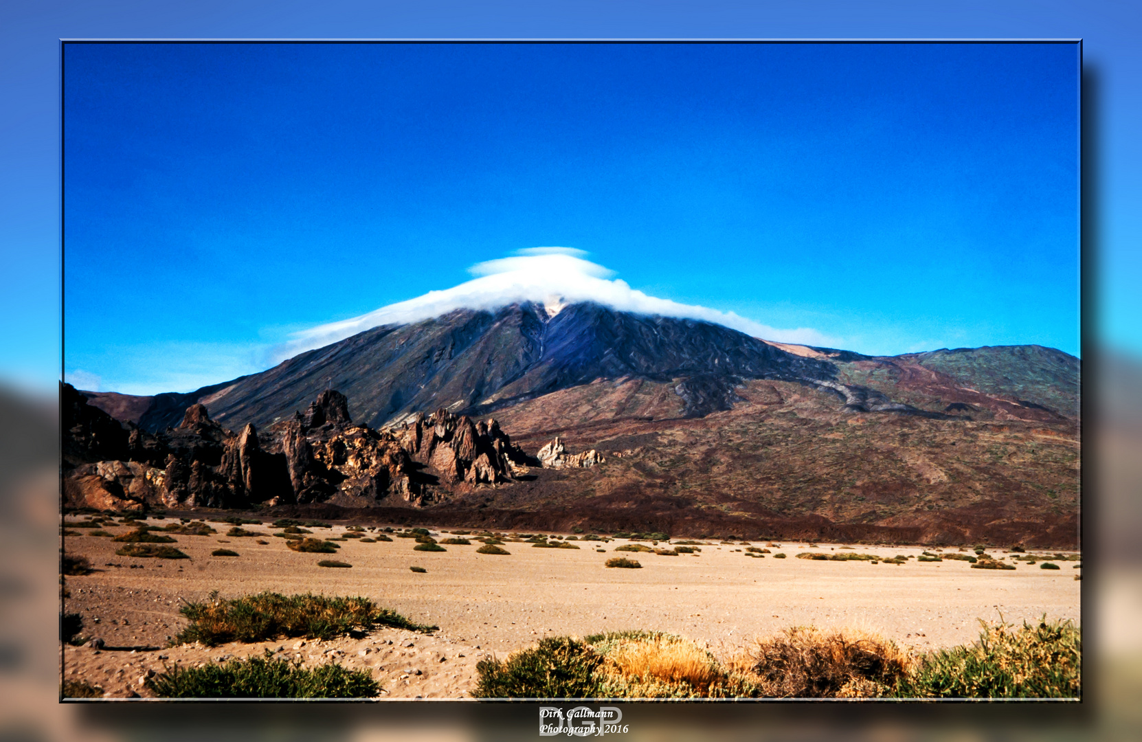 "Sahnehäubchen auf dem Teide"