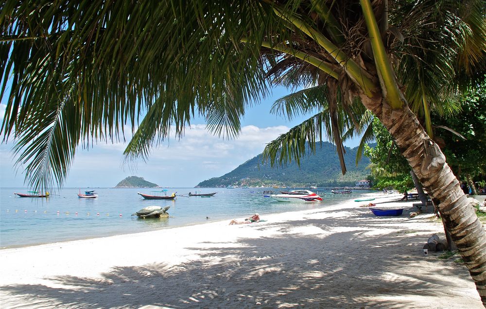 Sai Ree Beach On Tao Island.