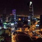 Saigon bei Nacht - Ausblick Chill Sky Bar 26. Etage